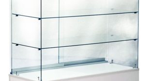 Frameless Glass Display Showcases For Retails