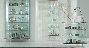 Custom Glass Showcase Display Cabinet Canada