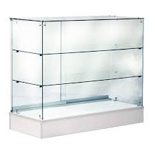 Best quality Frameless glass showcases at wholesale prices