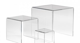Clear acrylic  display cubes available
