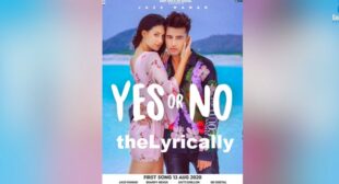 Lyrics of Yes or No