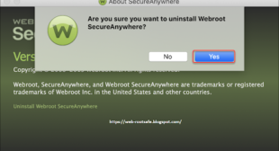 How To Uninstall The Webroot Internet Security? Webroot.com/safe