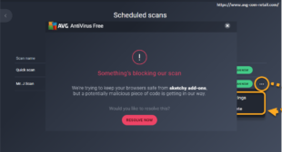 How to Resolve If AVG Stops Working After Update and Scanning Not Completed?
