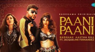 Paani Paani Lyrics – Badshah