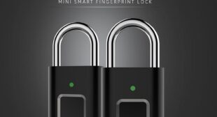 Make your house safe and secure with a smart fingerprint padlock