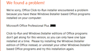 How You Can Disable Or Uninstall Microsoft Click-To-Run?