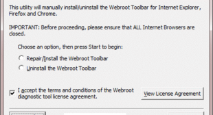 How Do I Solve The Webroot Remove And Reinstall Tool Not Working Issue?