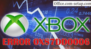 Resolve Xbox Sign in Error 0x87dd0006