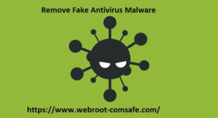 Method to Remove Fake Antivirus Malware:
