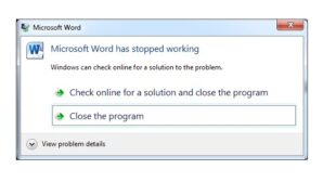 How to Fix MS Word Not Responding Error with setup Support?