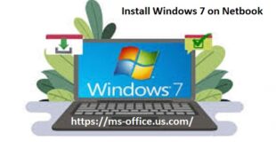 What is the Method to Install Windows 7 on Netbook?