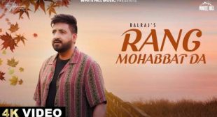 Rang Mohabbat Da Lyrics