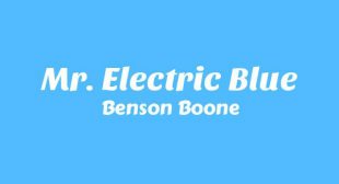 Lyrics of Mr. Electric Blue Song