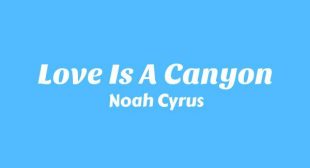 Lyrics of Love Is A Canyon Song