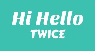 Hi Hello Lyrics – TWICE