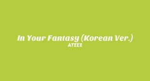 In Your Fantasy (Korean Ver.) Song Lyrics