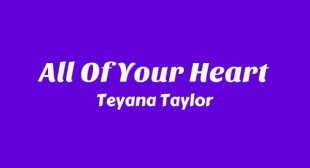 All Of Your Heart Song Lyrics