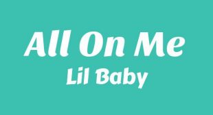 All On Me Lyrics