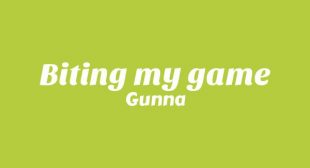 Biting my game Lyrics