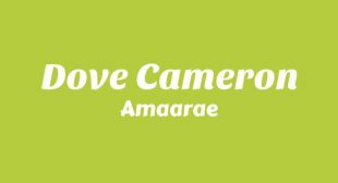 Lyrics of Dove Cameron Song