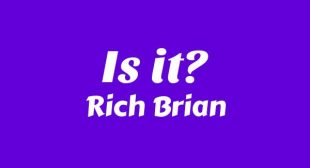 Is it? Lyrics – Rich Brian