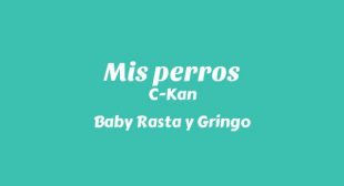 Lyrics of Mis perros Song