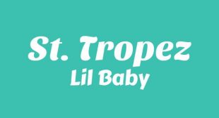 St. Tropez Song Lyrics