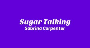 Sugar Talking Lyrics