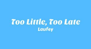Too Little, Too Late Lyrics
