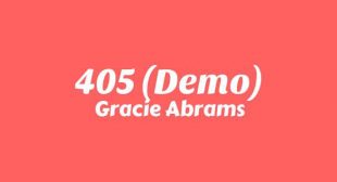 405 (Demo) Song Lyrics