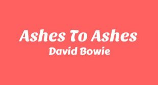 Ashes to Ashes Lyrics