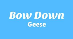 Lyrics of Bow Down Song
