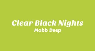 Clear Black Nights Song Lyrics