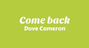 Lyrics of Come back Song