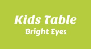 Kids Table Song Lyrics