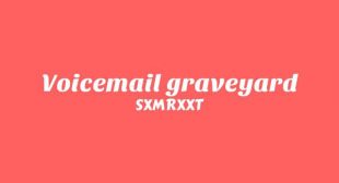 Voicemail graveyard Lyrics