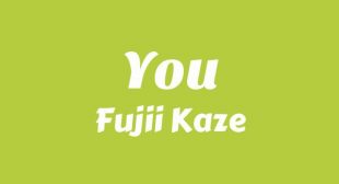 You Lyrics – Fujii Kaze