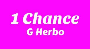 Lyrics of 1 Chance Song