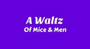 A Waltz Lyrics – Of Mice