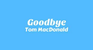 Goodbye Song Lyrics