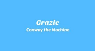 Lyrics of Grazie Song