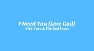 I Need You (Live God) Song Lyrics