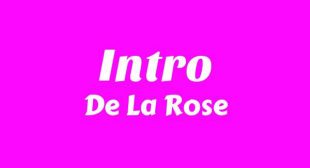 Intro (FX De La Rose) (English Translation) Song Lyrics