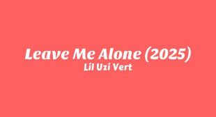 Leave Me Alone (2025) Song Lyrics