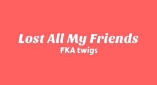 Lyrics of Lost All My Friends Song