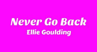 Never Go Back Lyrics