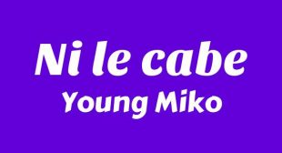 Lyrics of Ni le cabe Song