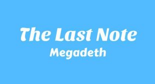 The Last Note Lyrics