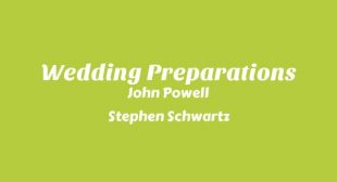 Wedding Preparations Song Lyrics