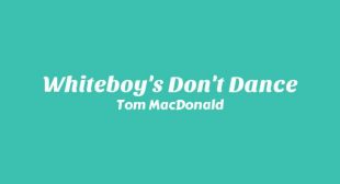 Whiteboys Dont Dance Lyrics